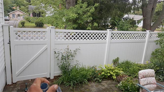 Vinyl Fence